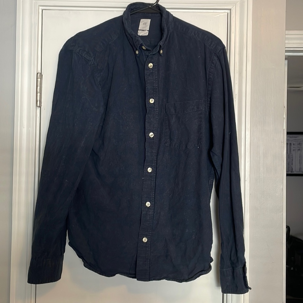 Navy Oxford Shirt